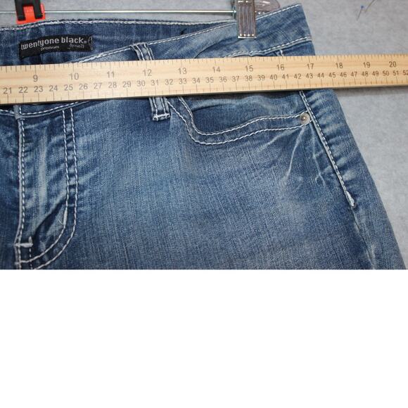 Twentyone Black Premium Denim by Rue 21 Womens Midrise Boot Flex 11/12Reg - Picture 6 of 12